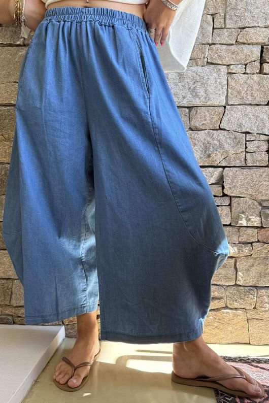 Freddie Classic 7/8 Barrel Jean Mid